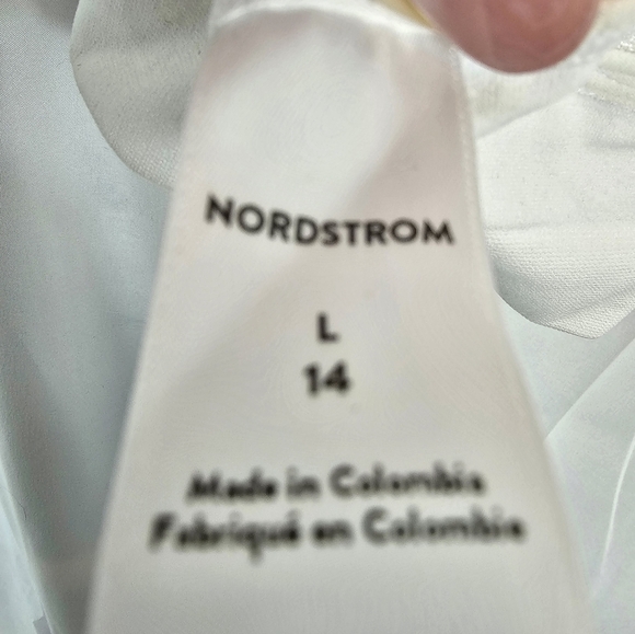 Nordstrom Teen Off-White Bra with Padded Cups in Size Large 14 NWOT - Picture 4 of 4